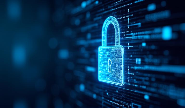 Conceptual representation of AI legal compliance and secure workflow optimization